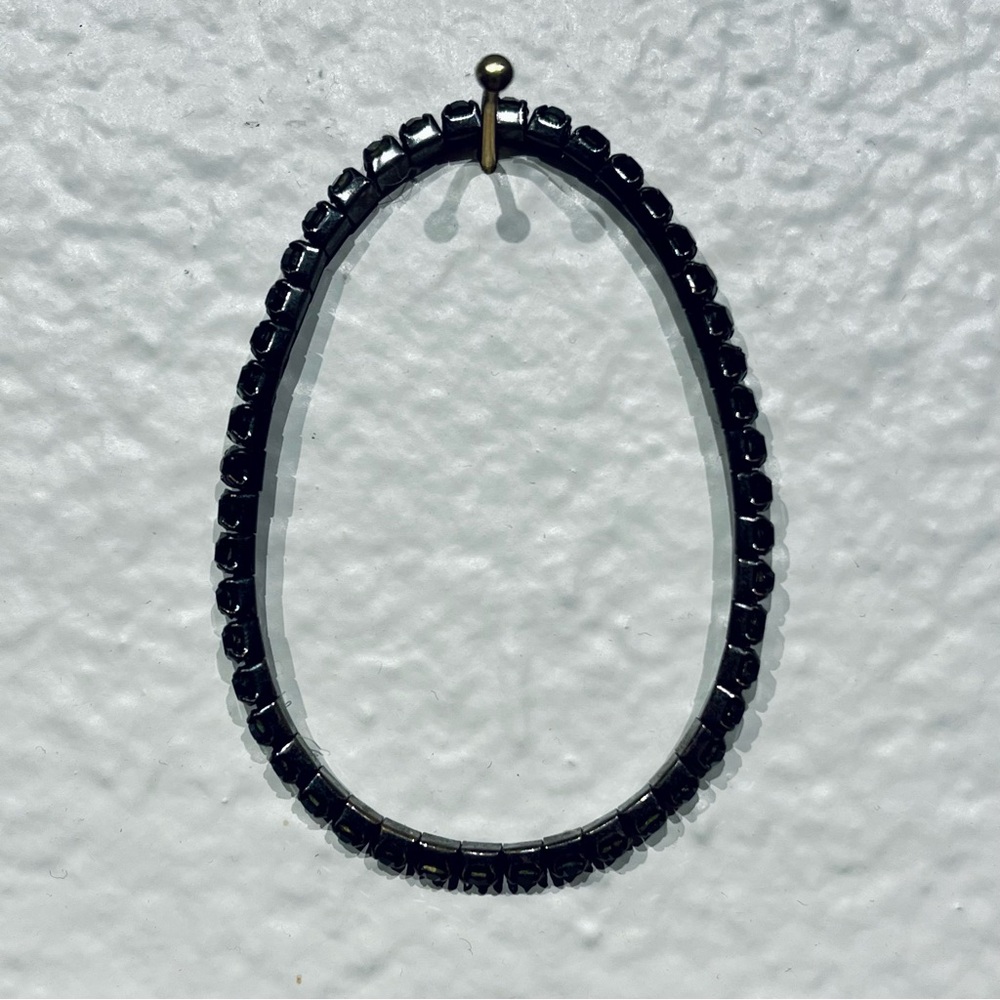 Black Beaded Bracelet